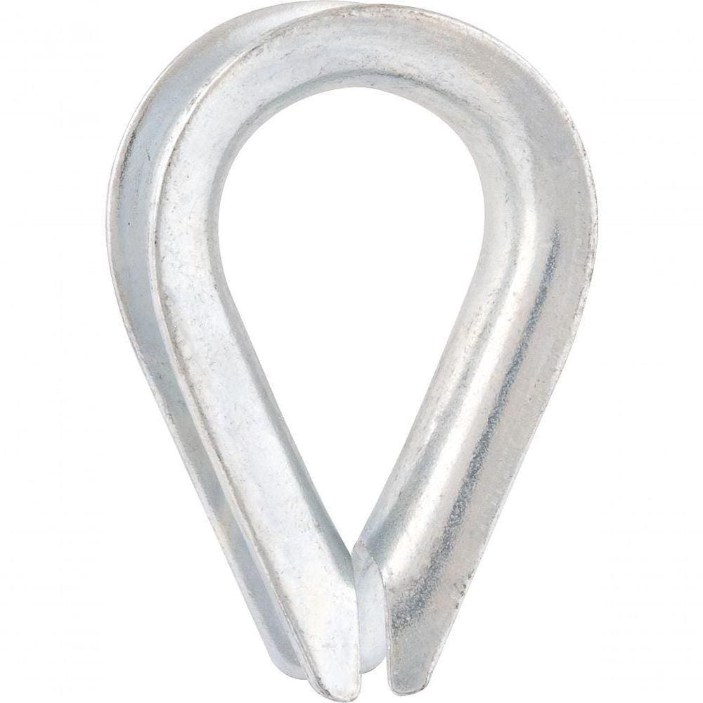 Anilha Para Cabo De Aço 1/8" Leve Galvanizada - Vonder