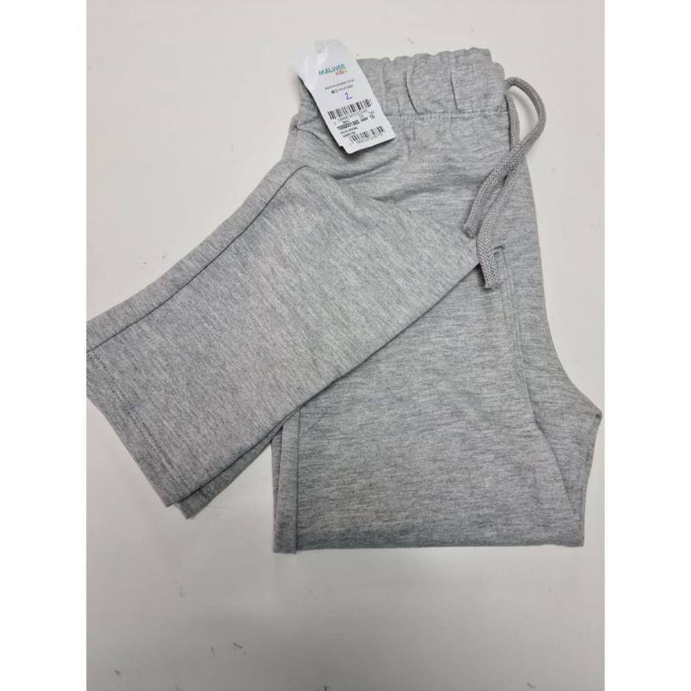 Calça Moletom Infanto Juvenil Jogging Masculina Sem Punho Malwee 91360.