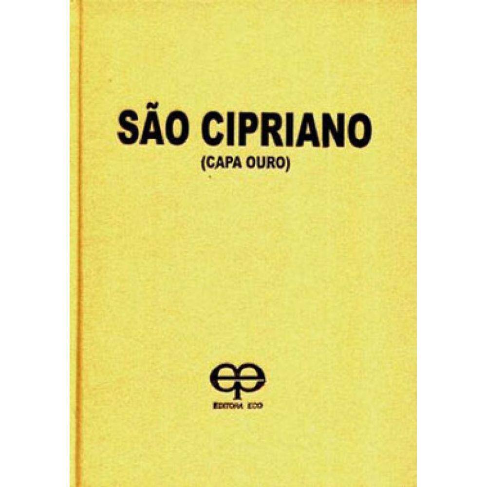 100 Santinhos São Cipriano (oração no verso) - 7x10 cm