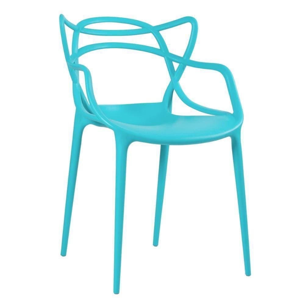 Cadeira Masters Allegra - Azul Tiffany