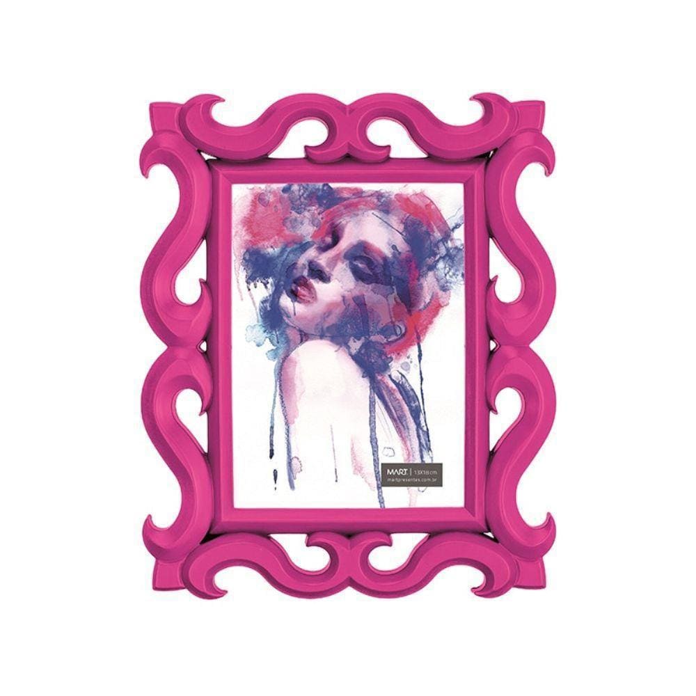 Porta Retrato Rosa 13 x 18