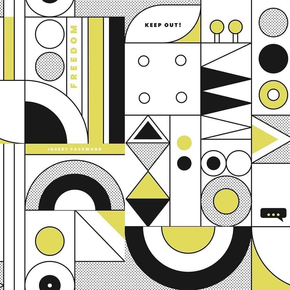 Papel de Parede Play Geométrico 99502 - Rolo: 10m x 0,53m