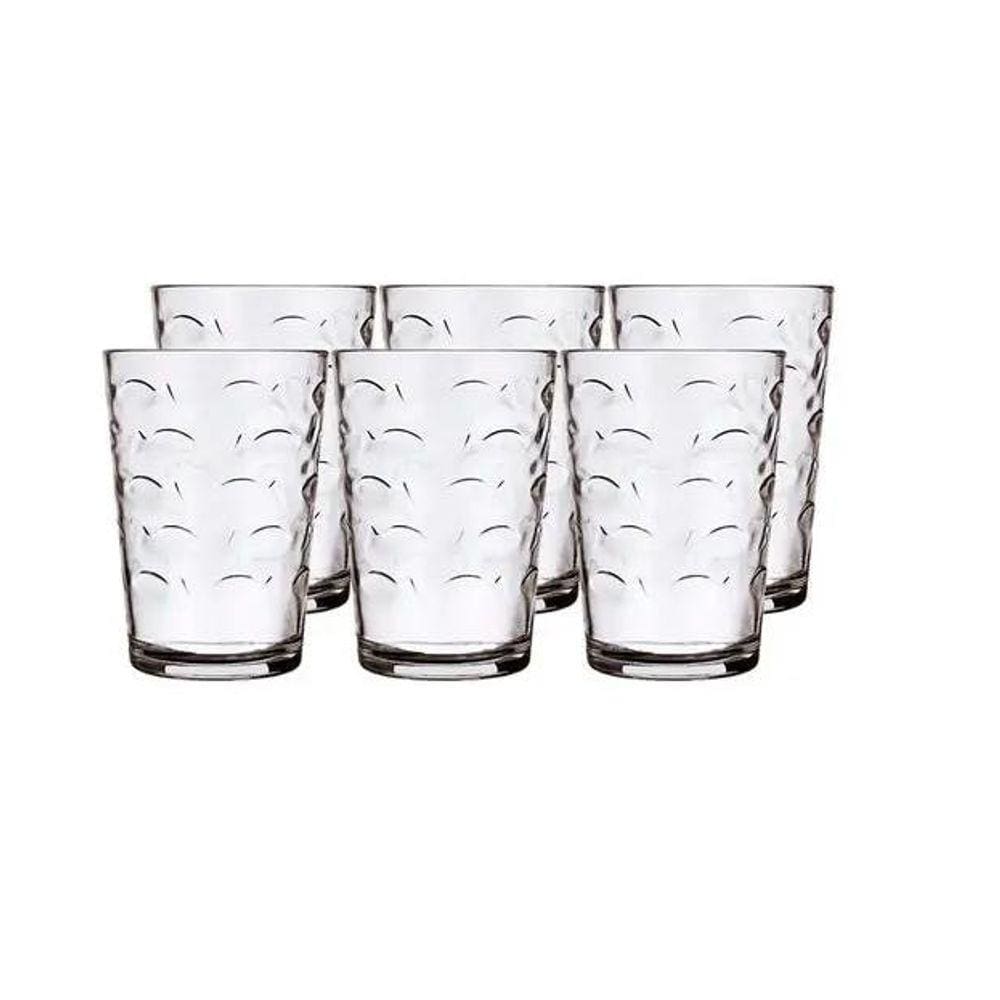 Jogo De Copos Laguna 265 Ml 6 Unidades