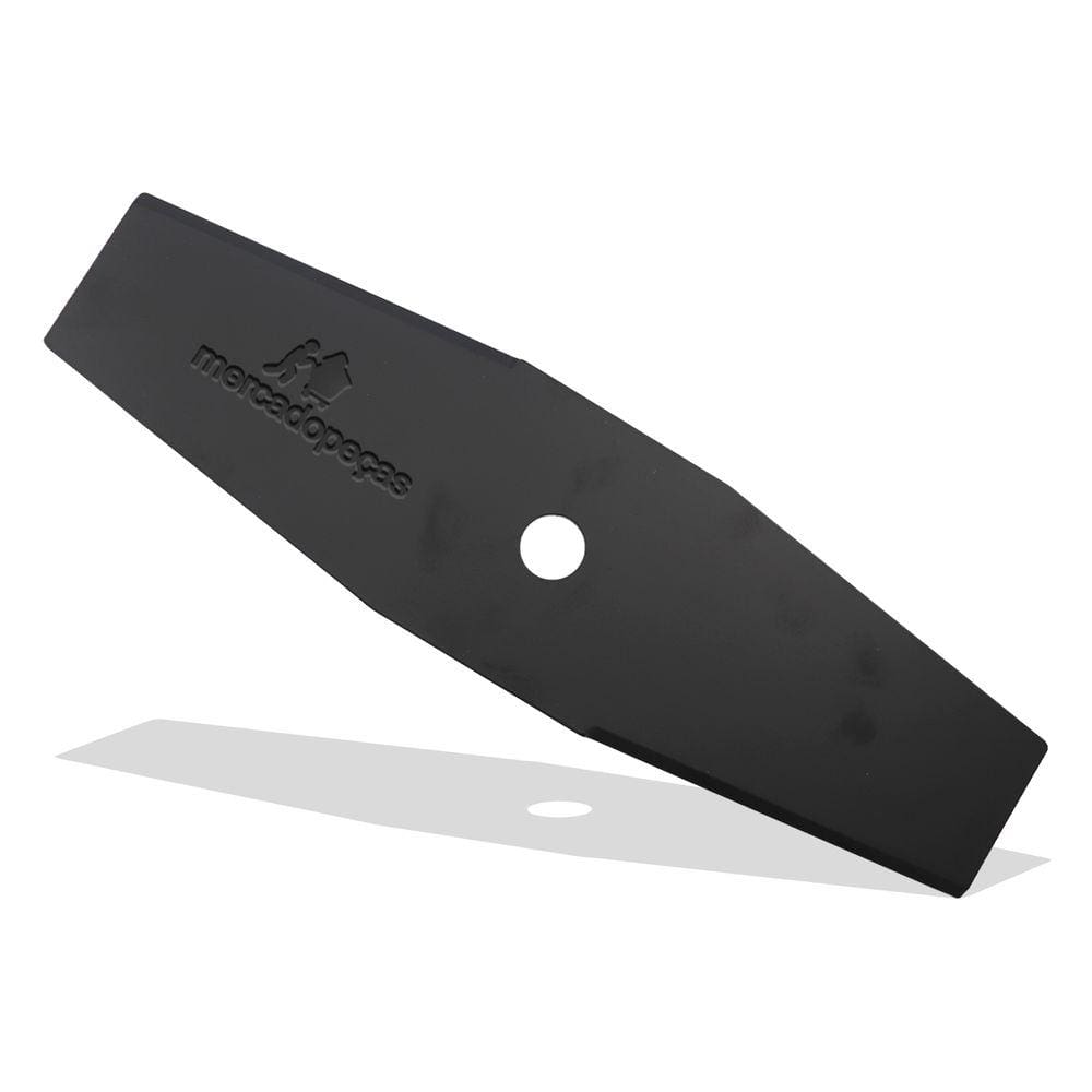 Lâmina Faca 2 Pontas Para Roçadeiras 350mm Furo 1 Pol 1,8mm