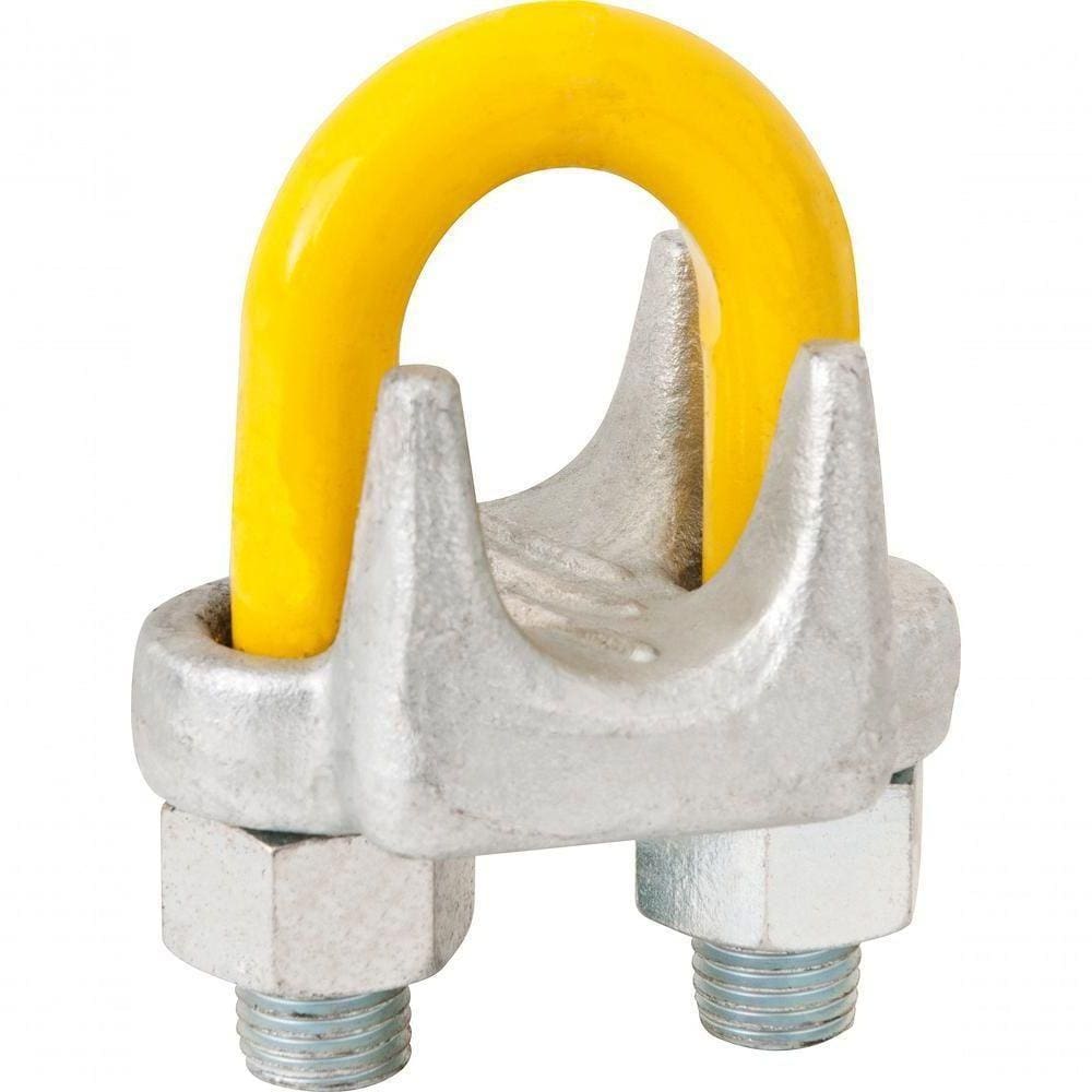Clips P/ Cabo De Aço 3/16" Pesado Galvanizado Vonder Plus