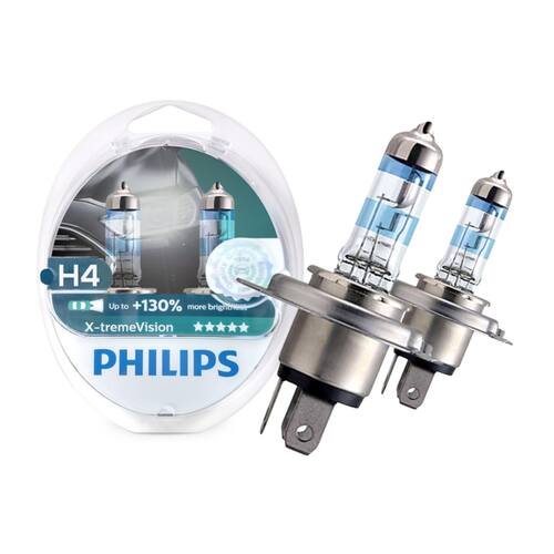 Lampada Philips H4 Xtreme Vision Dobro | Black Friday