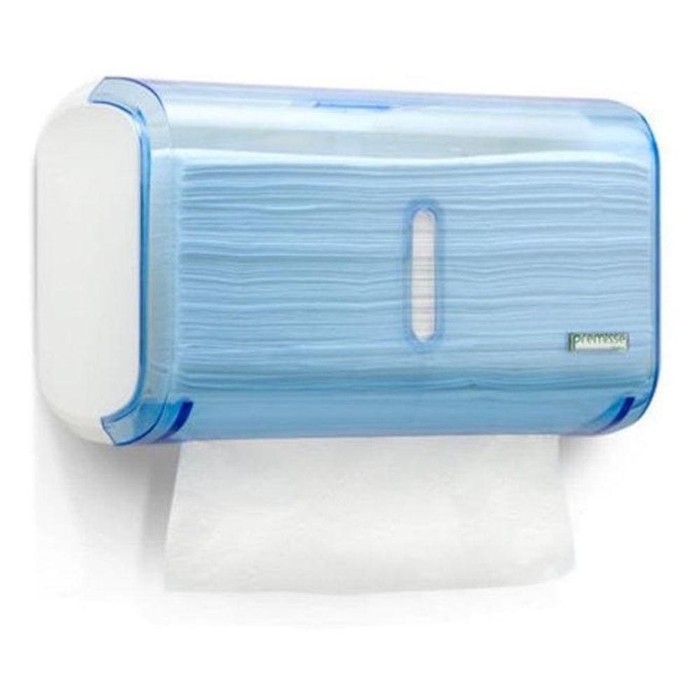 Porta Papel Toalha Interfolha Compacto Azul Dispensers Urban