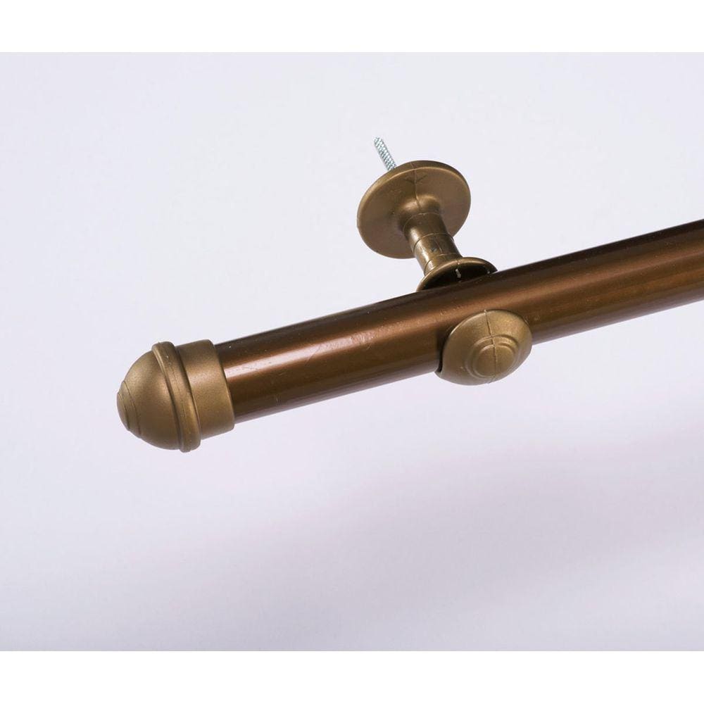 Varão Simples para Cortina de 2 Metros 28mm Kit Completo