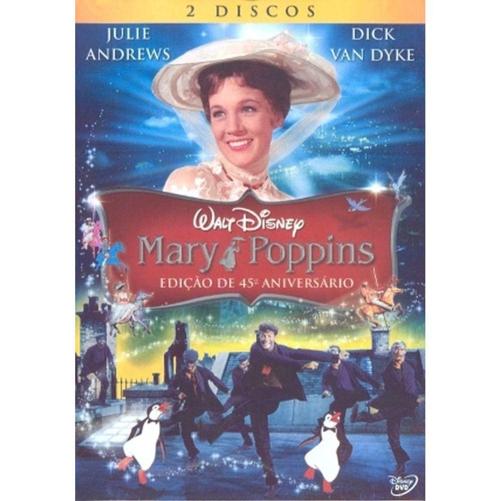 Dvd Duplo Mary Poppins - Ed 45 Anos - Disney