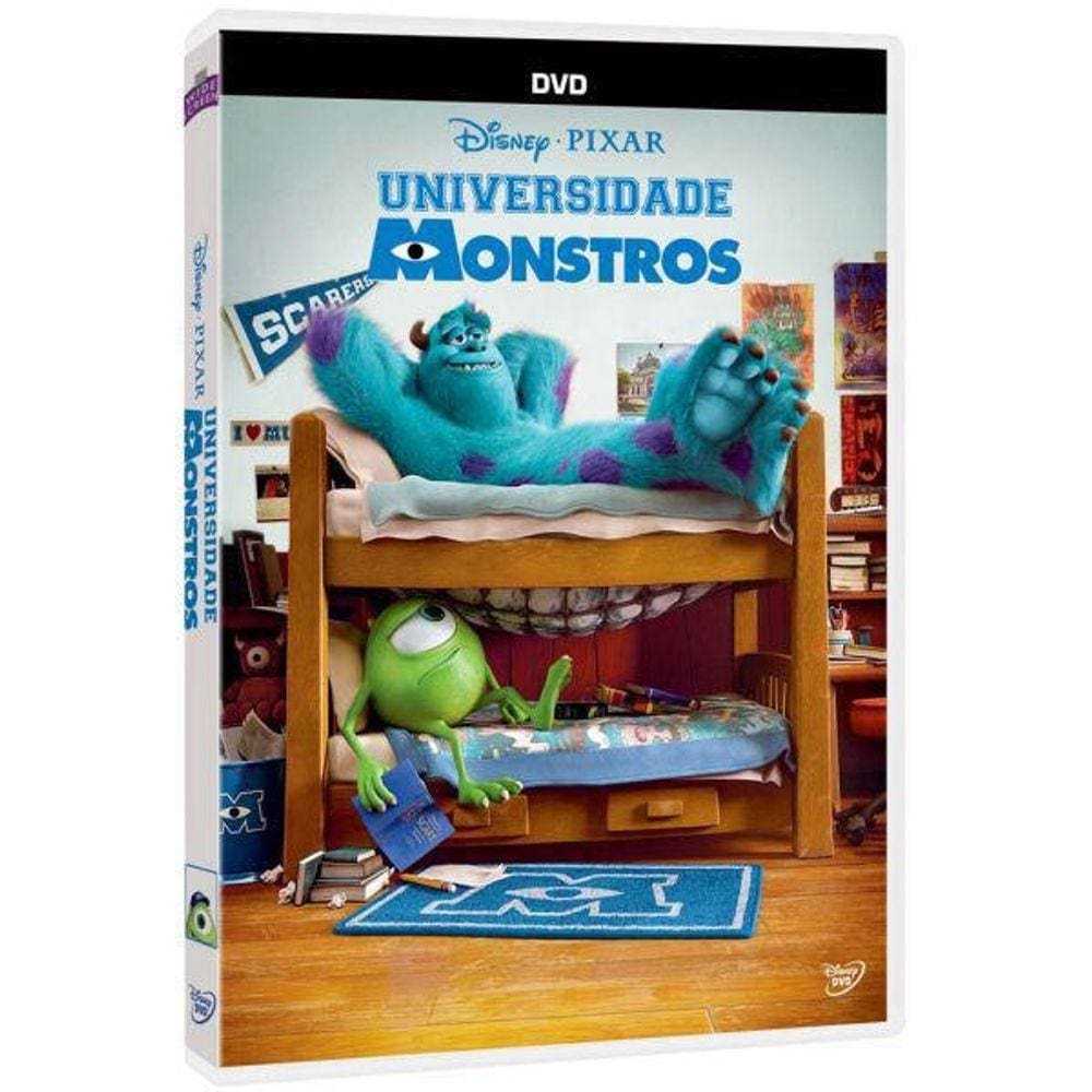 Dvd Universidade De Monstros