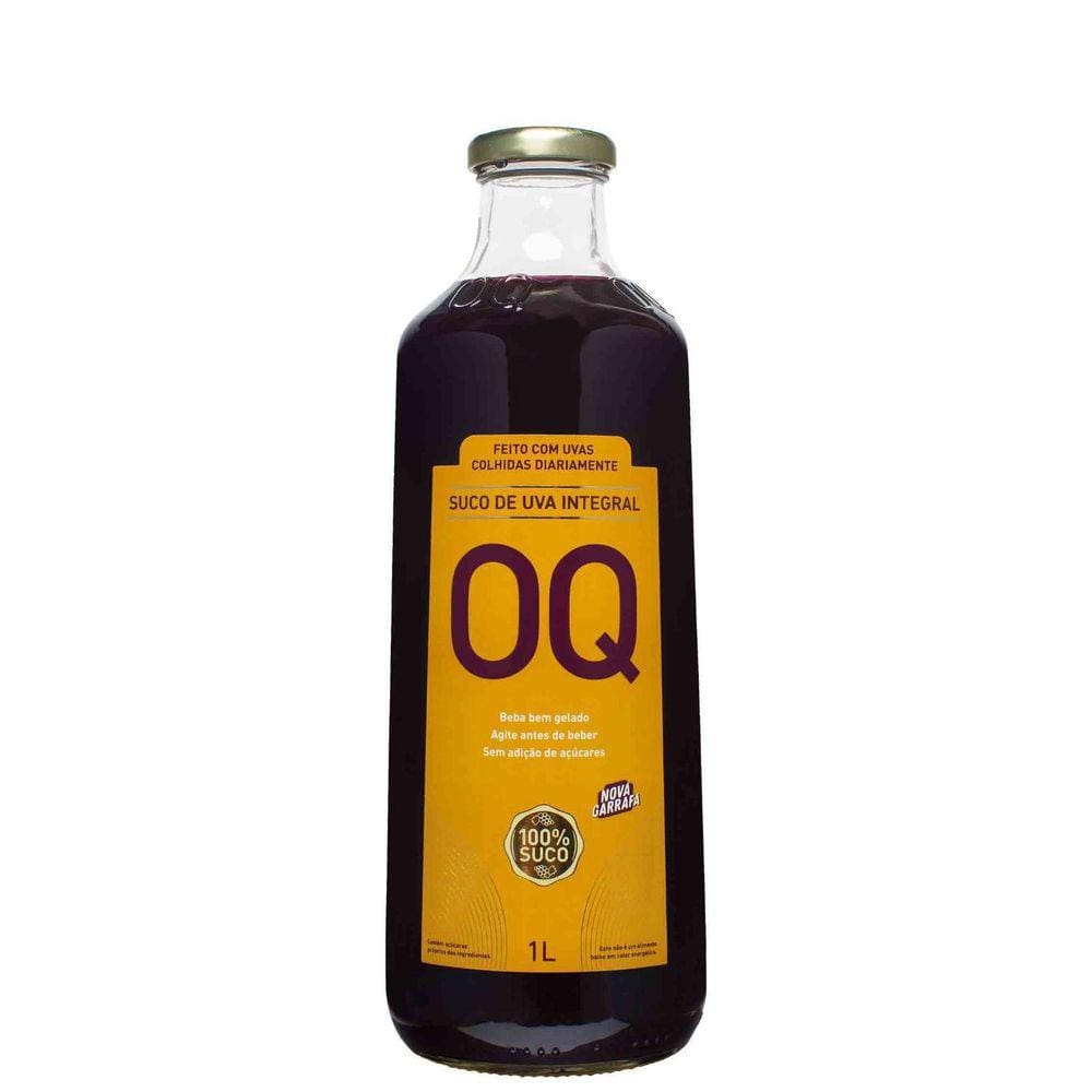 Suco De Uva Integral Oq Faz Bem 1 Litro