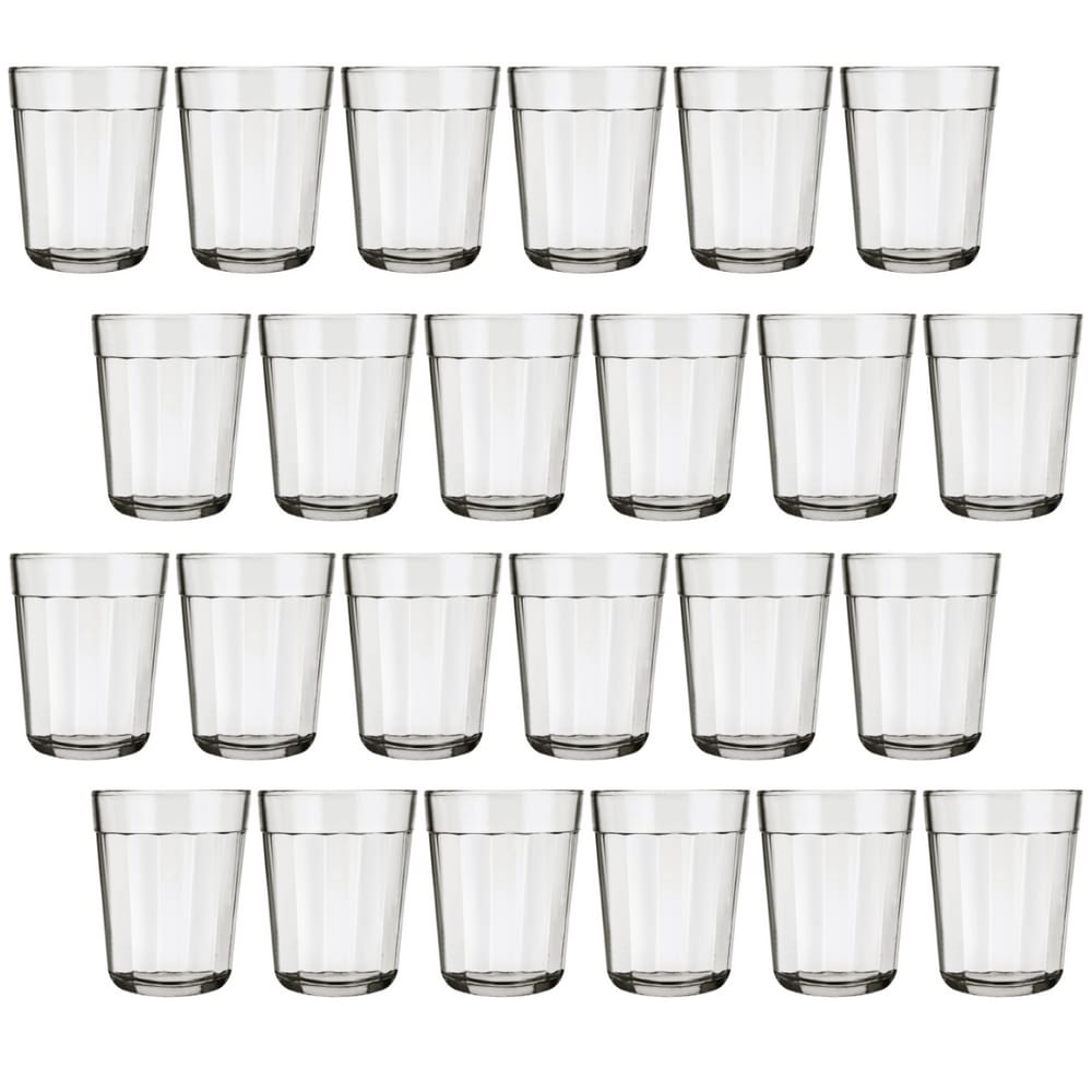 Mini Copos Americano de Vidro Dose Cachaça Shot Tequila 24Un
