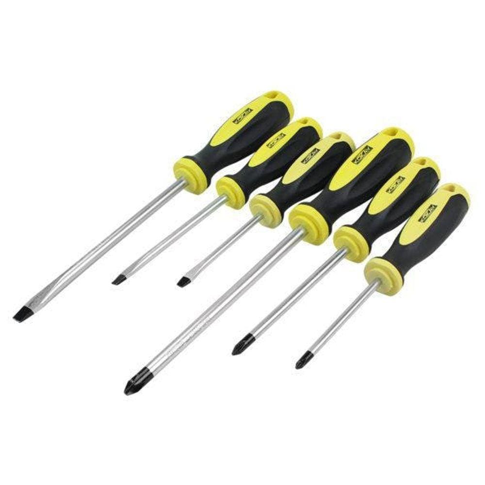 Chave Fenda/Philips Kit 6 Pcs