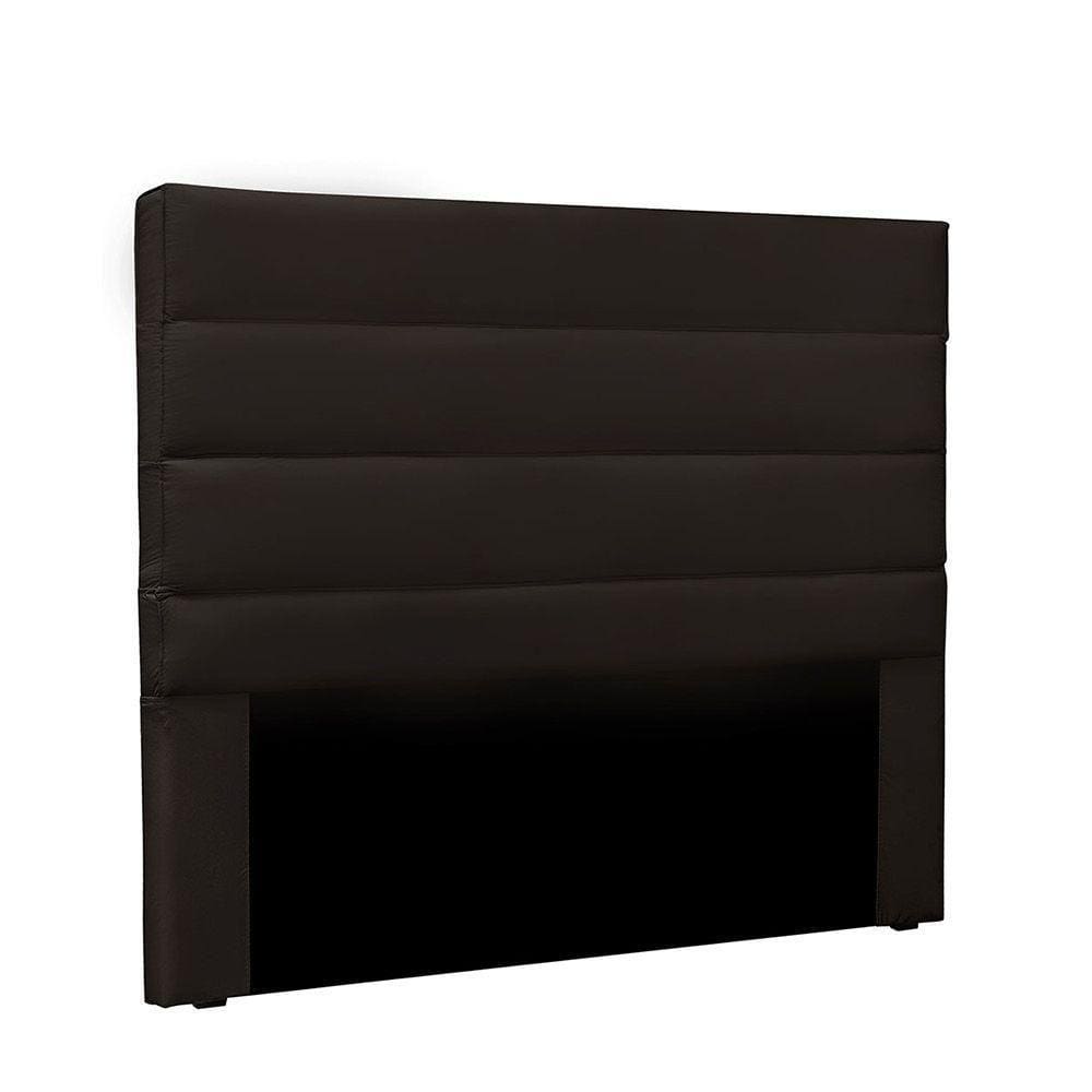 Cabeceira Para Cama Box Casal 140cm Corino Marrom