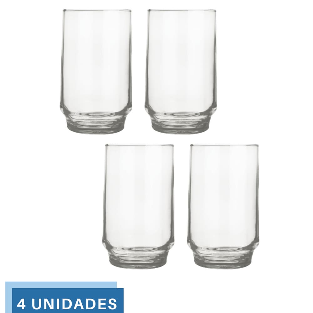 Jogo de Copos 260ml 6 Peças Lights Nadir Nadir Utilidades