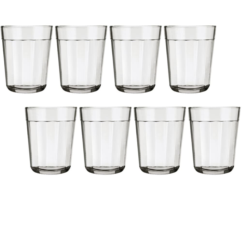 Mini Copos Americano de Vidro Dose Cachaça Shot Tequila 8Un