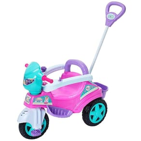 Motinha bebe com empurrador e pedal, extra