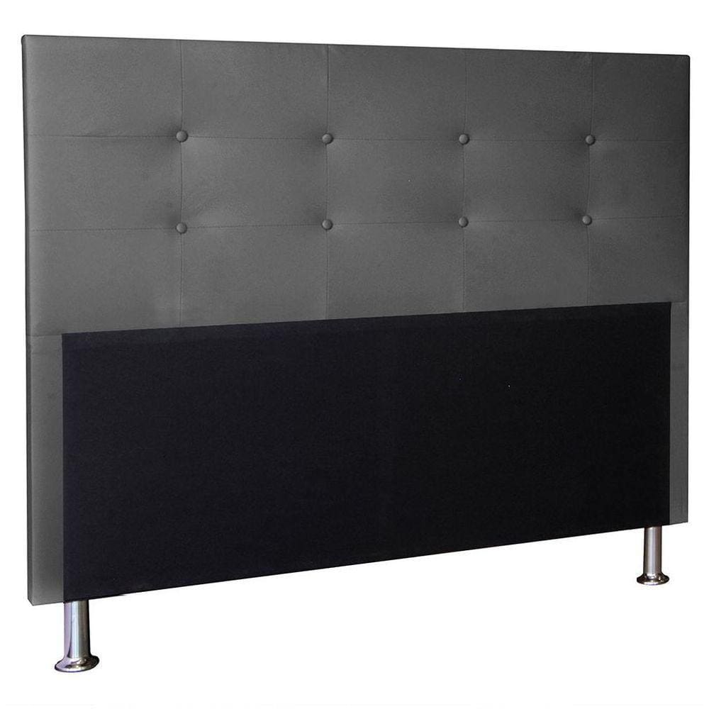 Cabeceira King 1,95m Berlim Corano Cinza