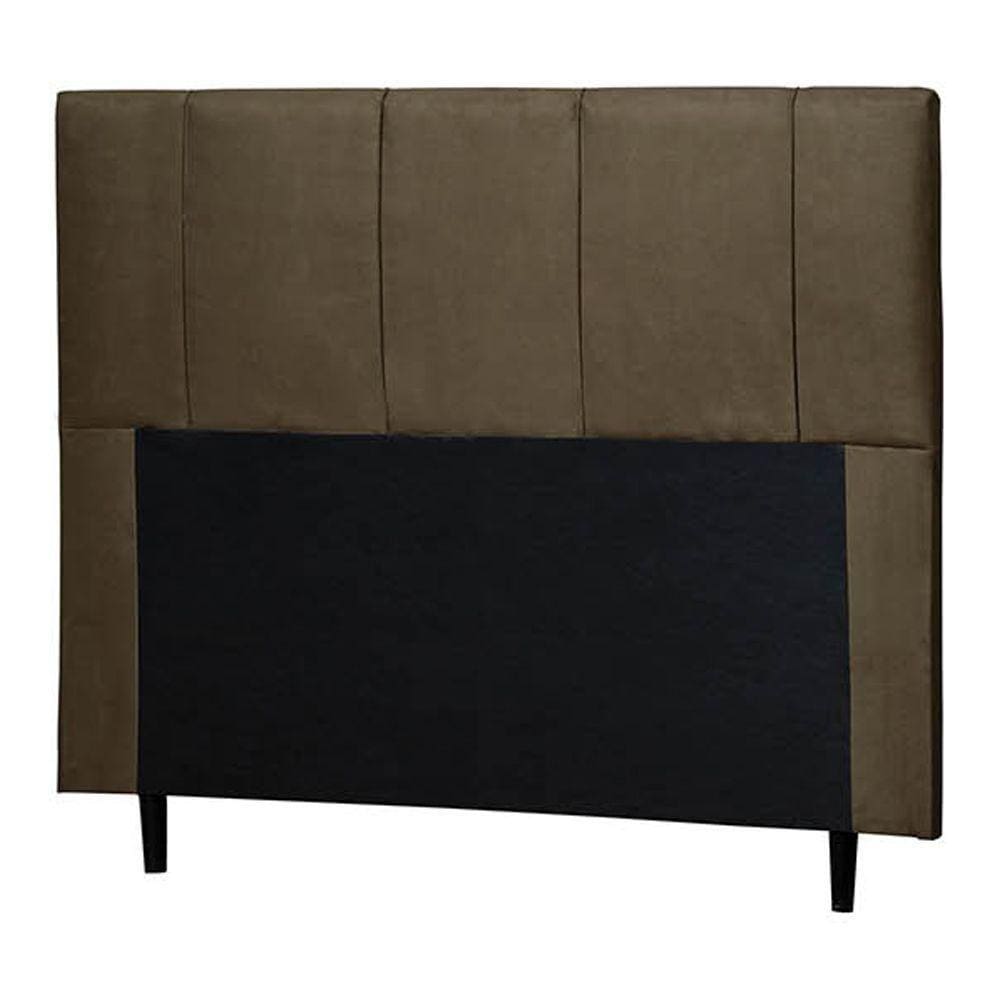 Cabeceira Donna Cama Box Queen 160cm Suede Marrom