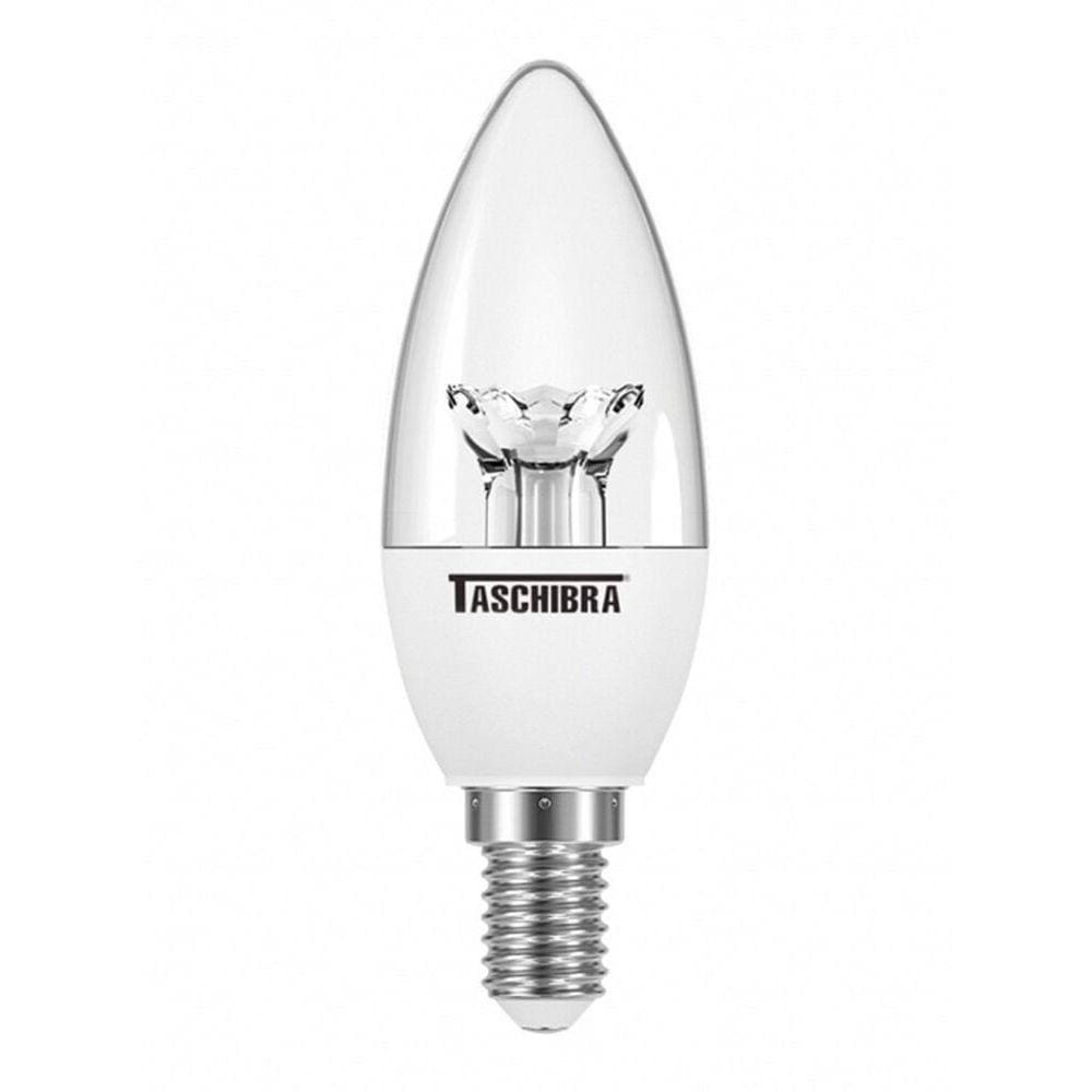 Lâmpada LED Vela Taschibra TVL 25 3,1W E14 Luz Amarela 11080332