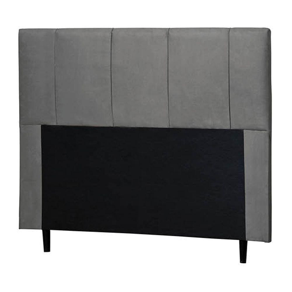 Cabeceira Donna Cama Box Queen 160cm Suede Cinza