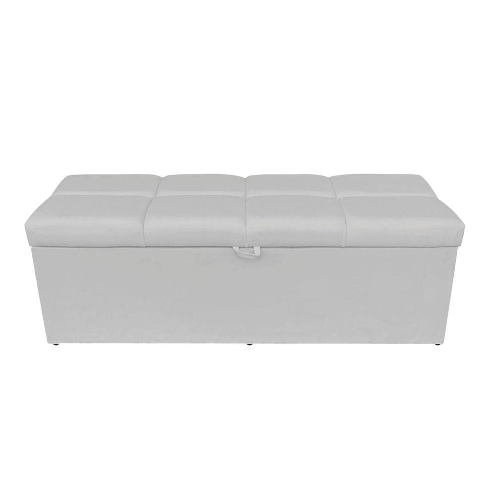 Calçadeira Nina 160cm Suede Cinza