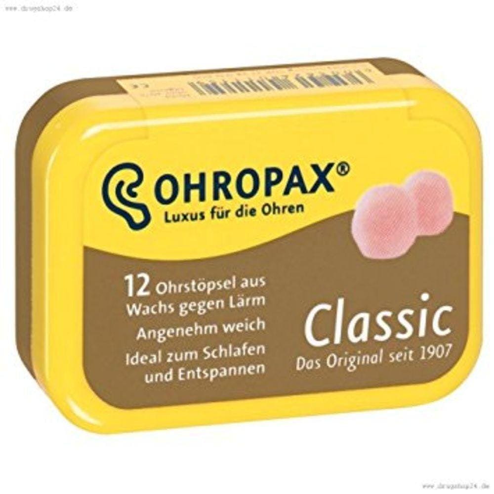 Ohropax Classic Protetor Auricular De Cera 6 Pares 22 Db