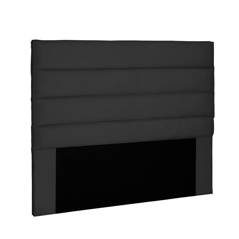 Cabeceira Para Cama Box Queen 160cm Suede Preto
