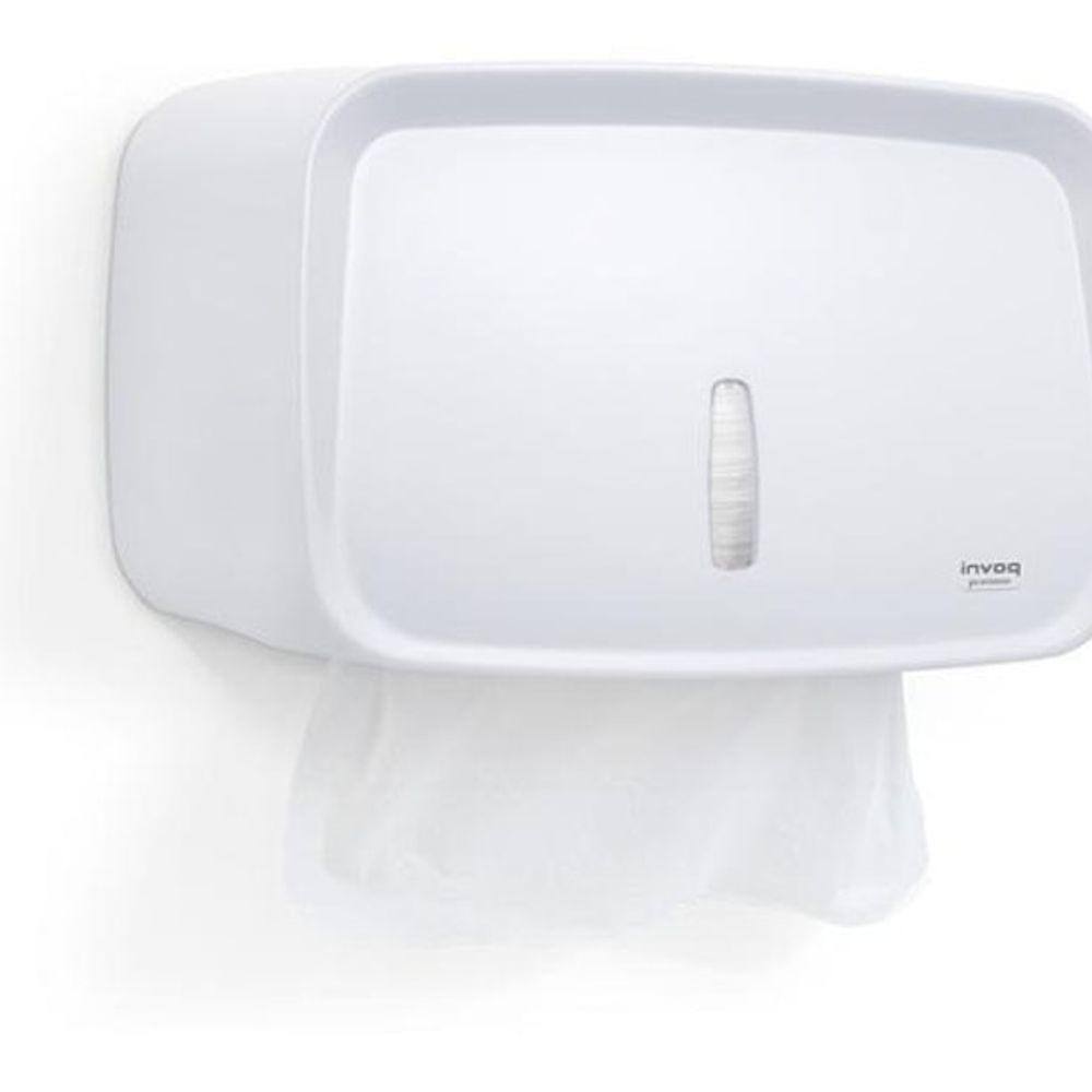 Dispenser De Papel Interfolha Invoq Compacto Branco