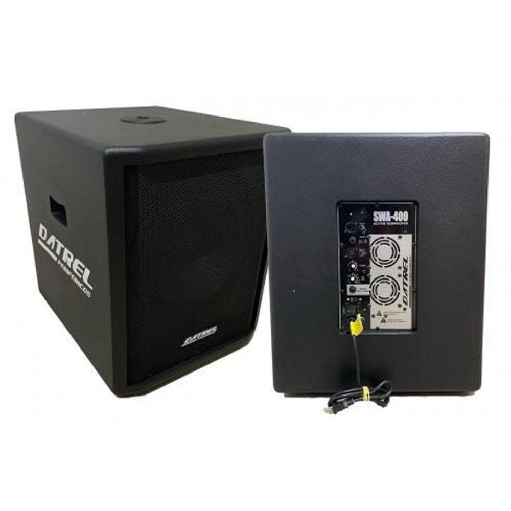 Subwoofer 15 Ativo Datrel 400W Swa400 Bivolt