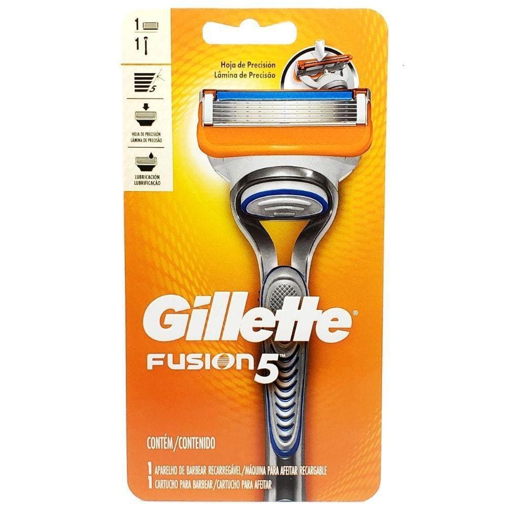 Aparelho De Barbear Gillette Fusion 5 Tradicional