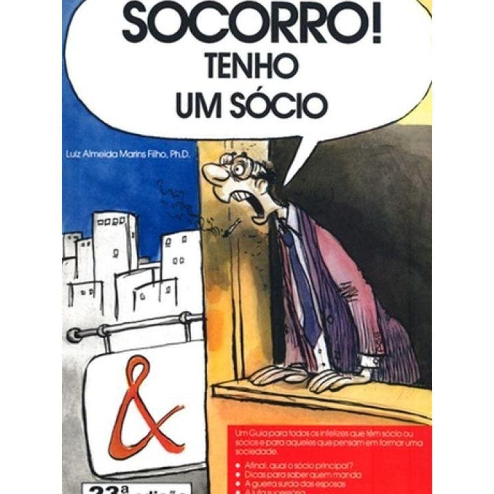 Livro Socorro - Tenho Um Socio