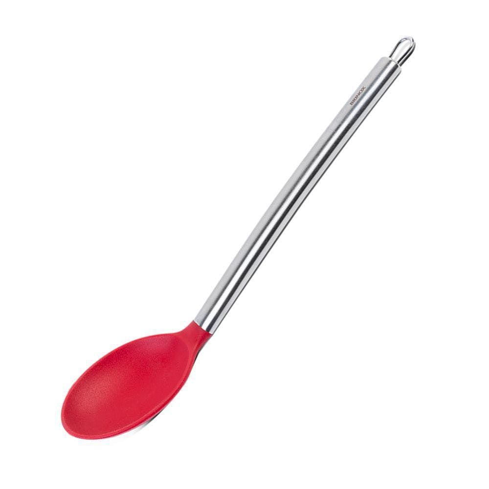 Colher Para Arroz Em Silicone Vermelho 33,5Cm Duo Brinox