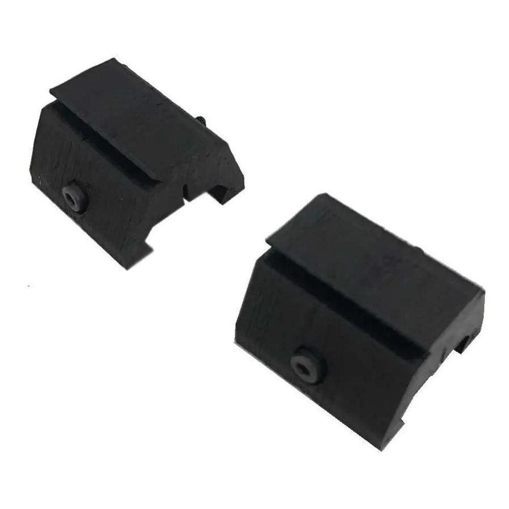 Kit 2 Adaptadores Trilho 22Mm Para 11Mm Luneta Red Dot Scope