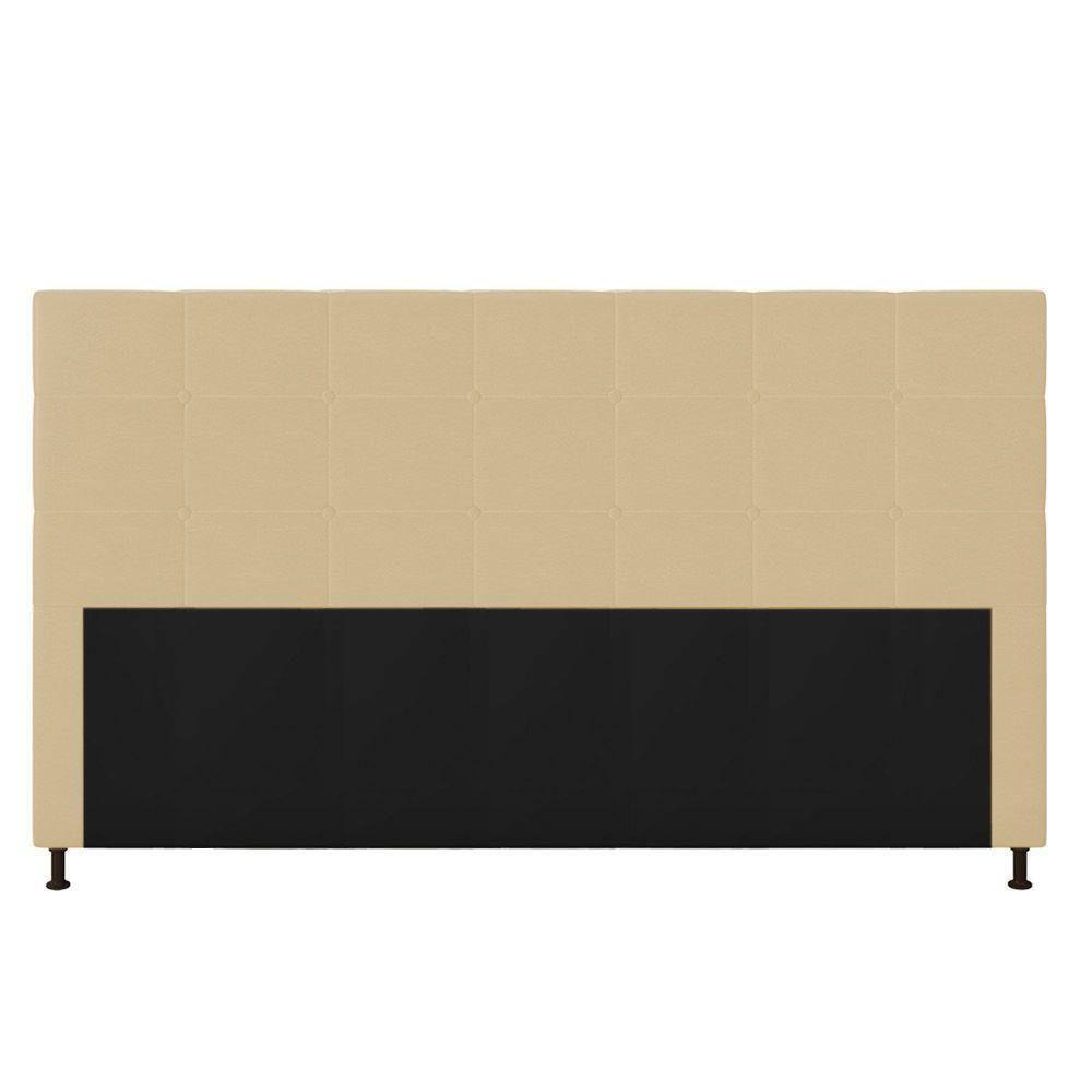 Cabeceira Cama Box King 195cmino Bege