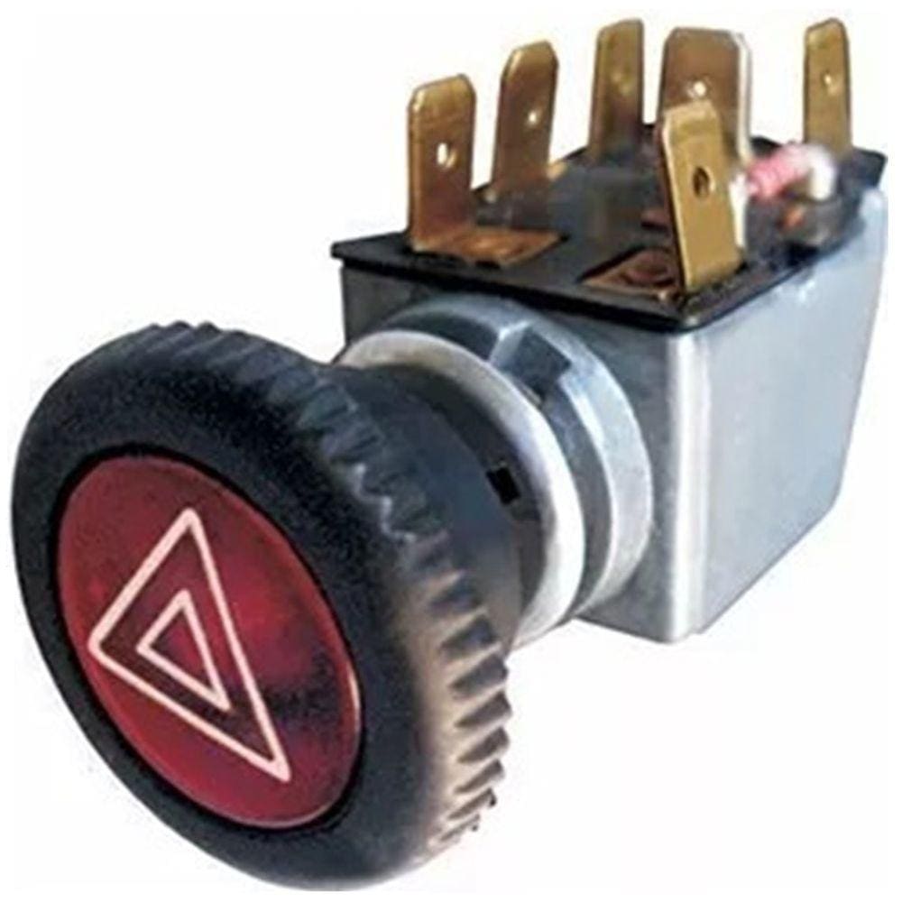 Botão Pisca Alerta Vw Fusca Kombi Brasilia 74 Até 79 Dni2001