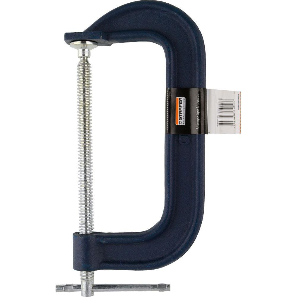 Grampo Tipo C Marceneiro Pesado 6 Polegadas Starfer