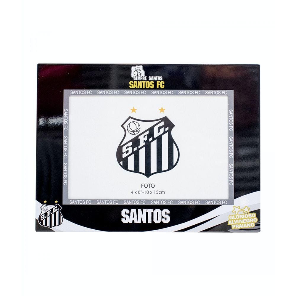 Porta Retrato 1 Foto 10x15cm Metal - Santos