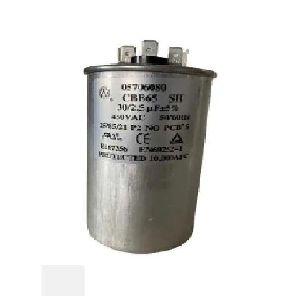 Capacitor 30+2,5Uf 450Vac 05706080