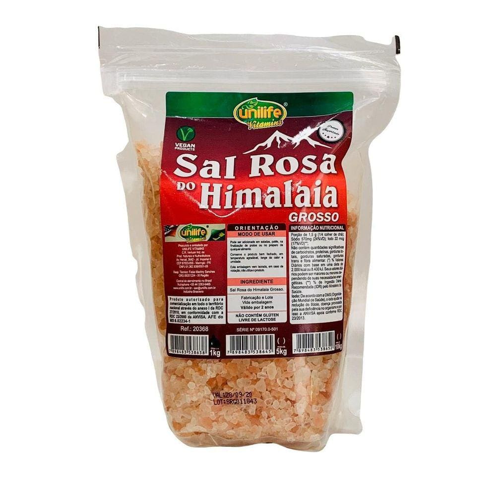 Sal Rosa Do Himalaia Grosso 1Kg