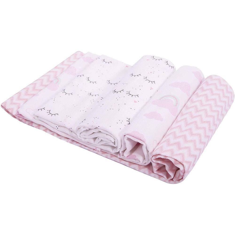 Kit Cueiro Com 3 Unidades Flanelado - Papi