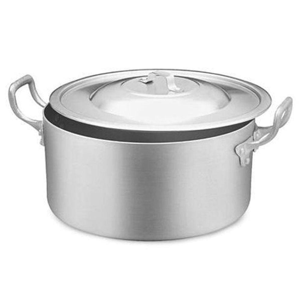 Caçarola Hotel 34 Cm Em Alumínio, 14,5 Litros - Abc