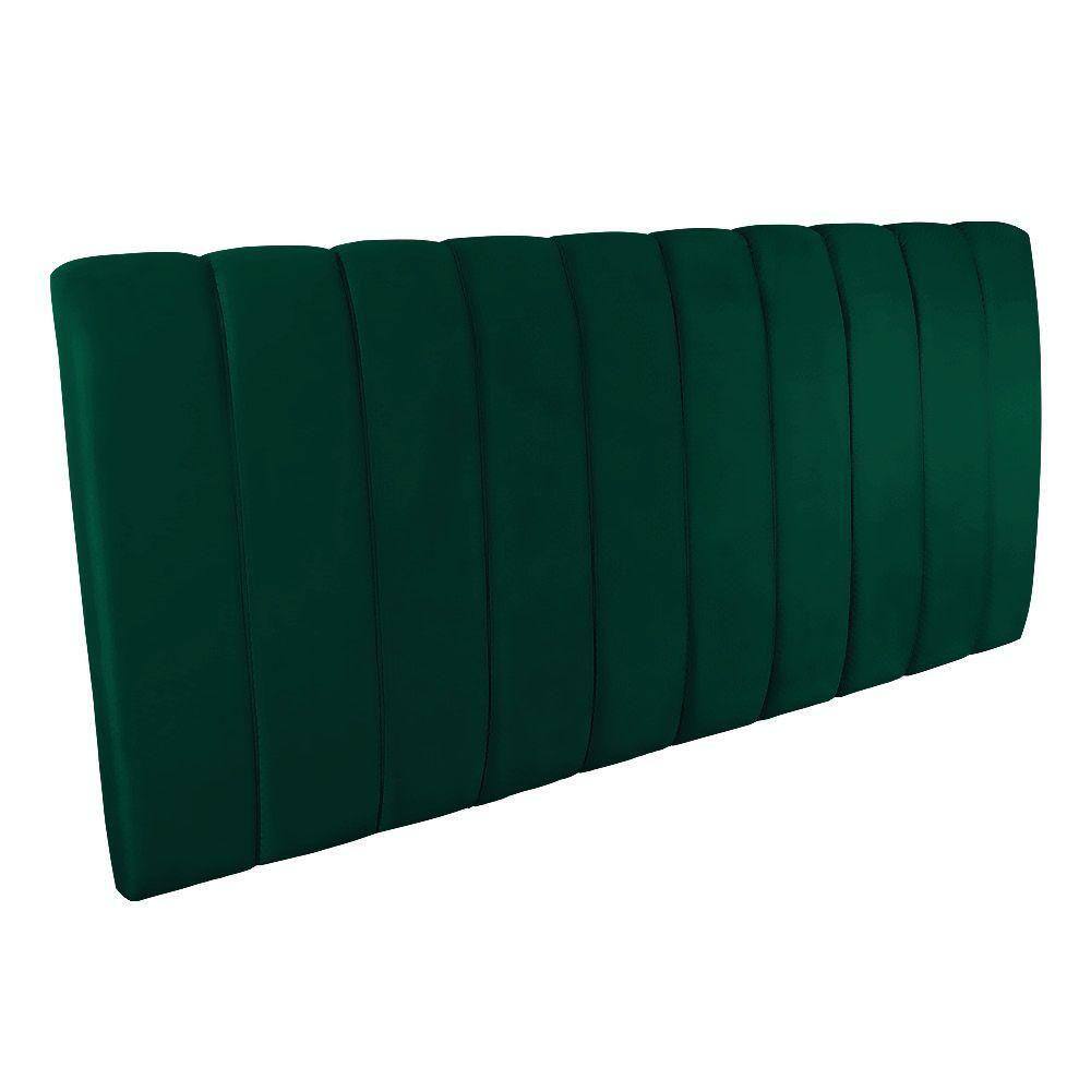 Cabeceira Painel Olivia Queen 160cm Verde Esmeralda
