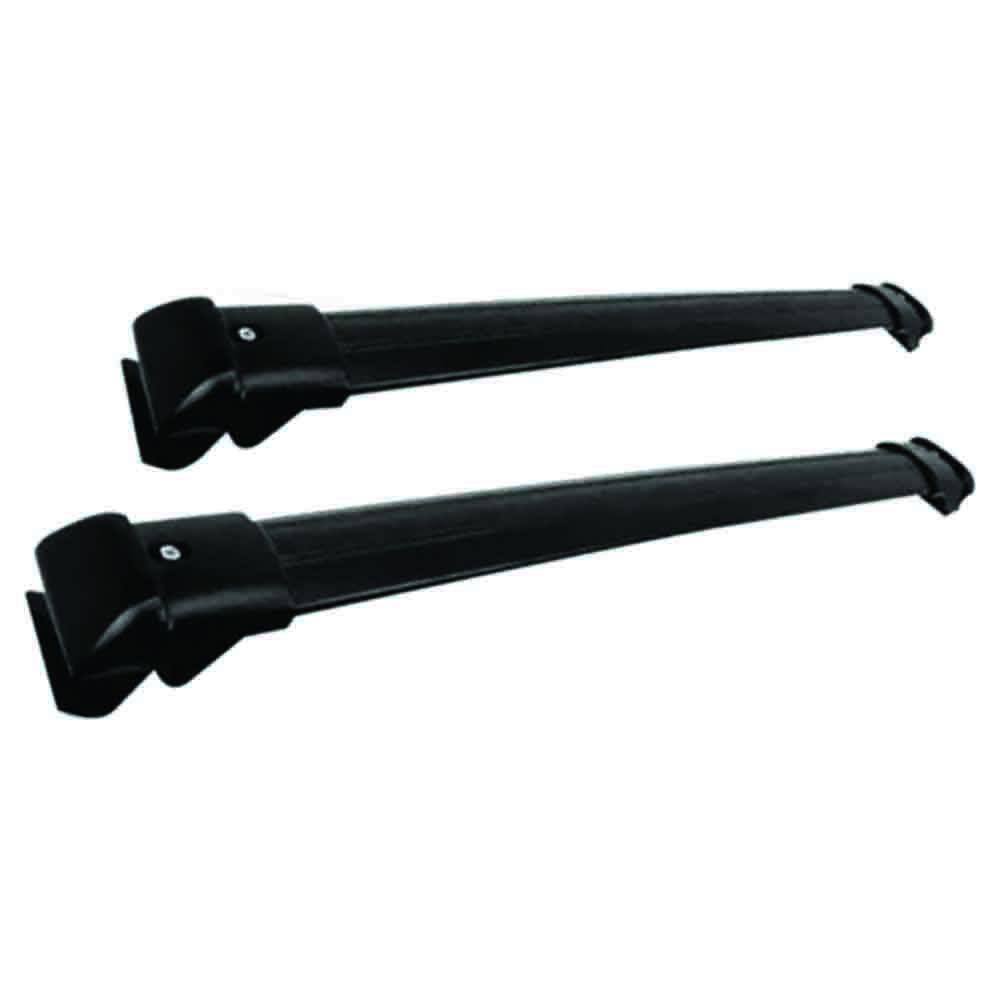 Rack Teto Travessa Aluminio Preto 1 metro Universal o Par