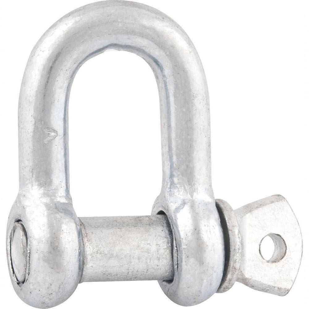 Manilha Para Cabo De Aço 7/8 Reta Leve Pino Reforçado Galva