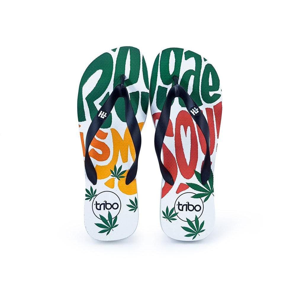 Chinelo Masculino Borracha Estampado Reggae Dia a Dia