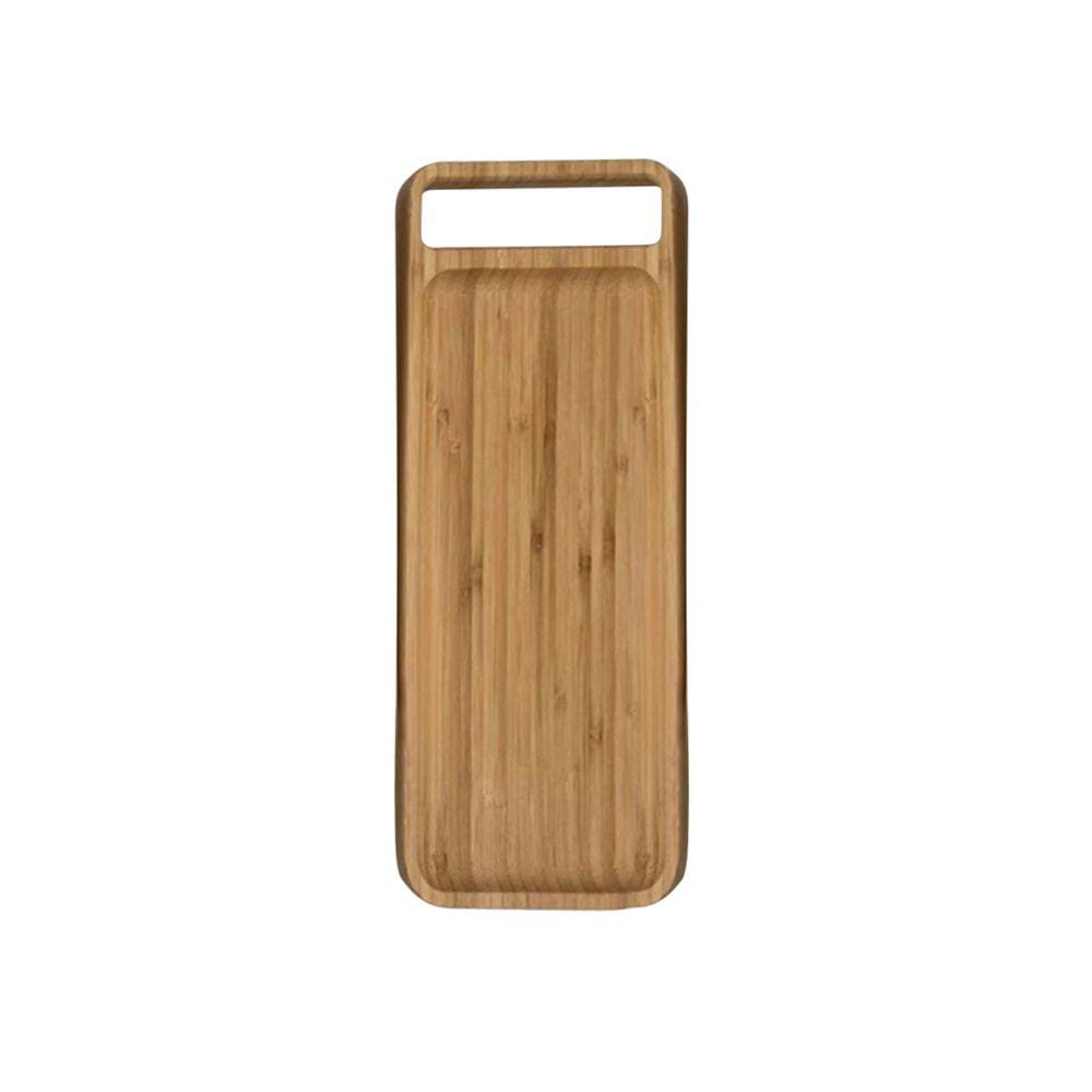 Bandeja Retangular Em Bambu 35Cm - Oikos