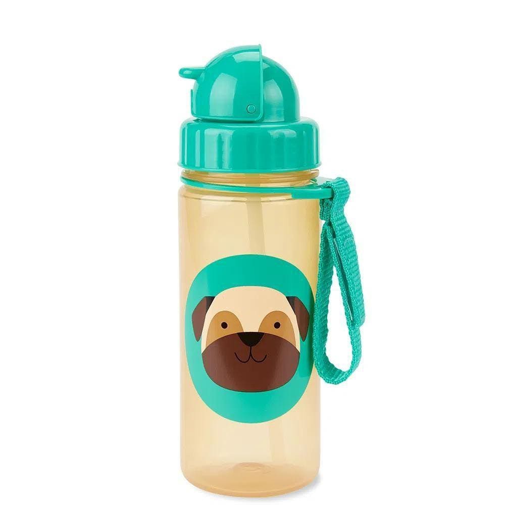 Garrafa Skip Hop Zoo Flip Pug Novo Modelo