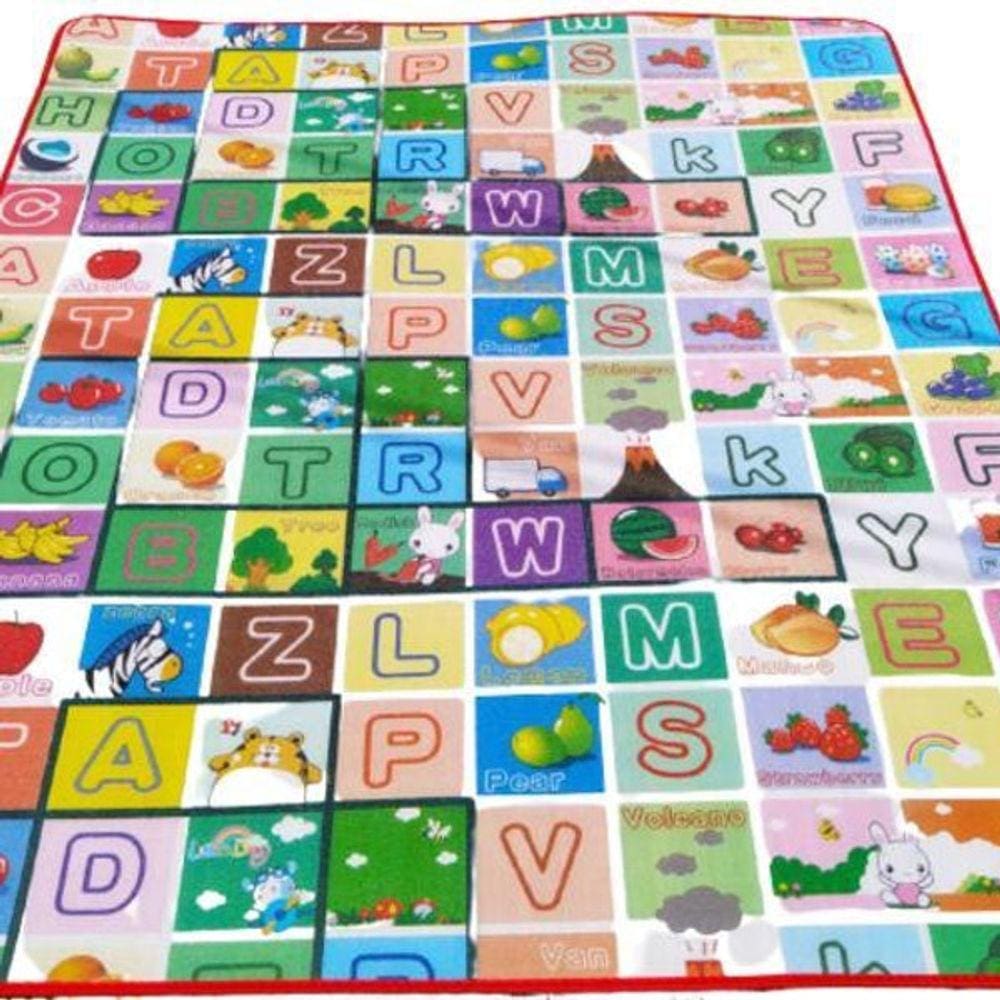 Tapete De Atividades Infantil Grosso - Dupla Face 2,00X1,80M