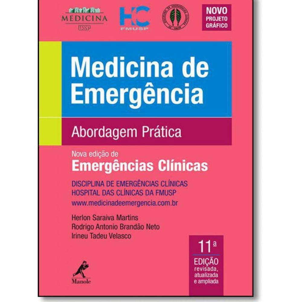 Livro Medicina De Emergencia Abordagem Pratica | Black Friday Extra